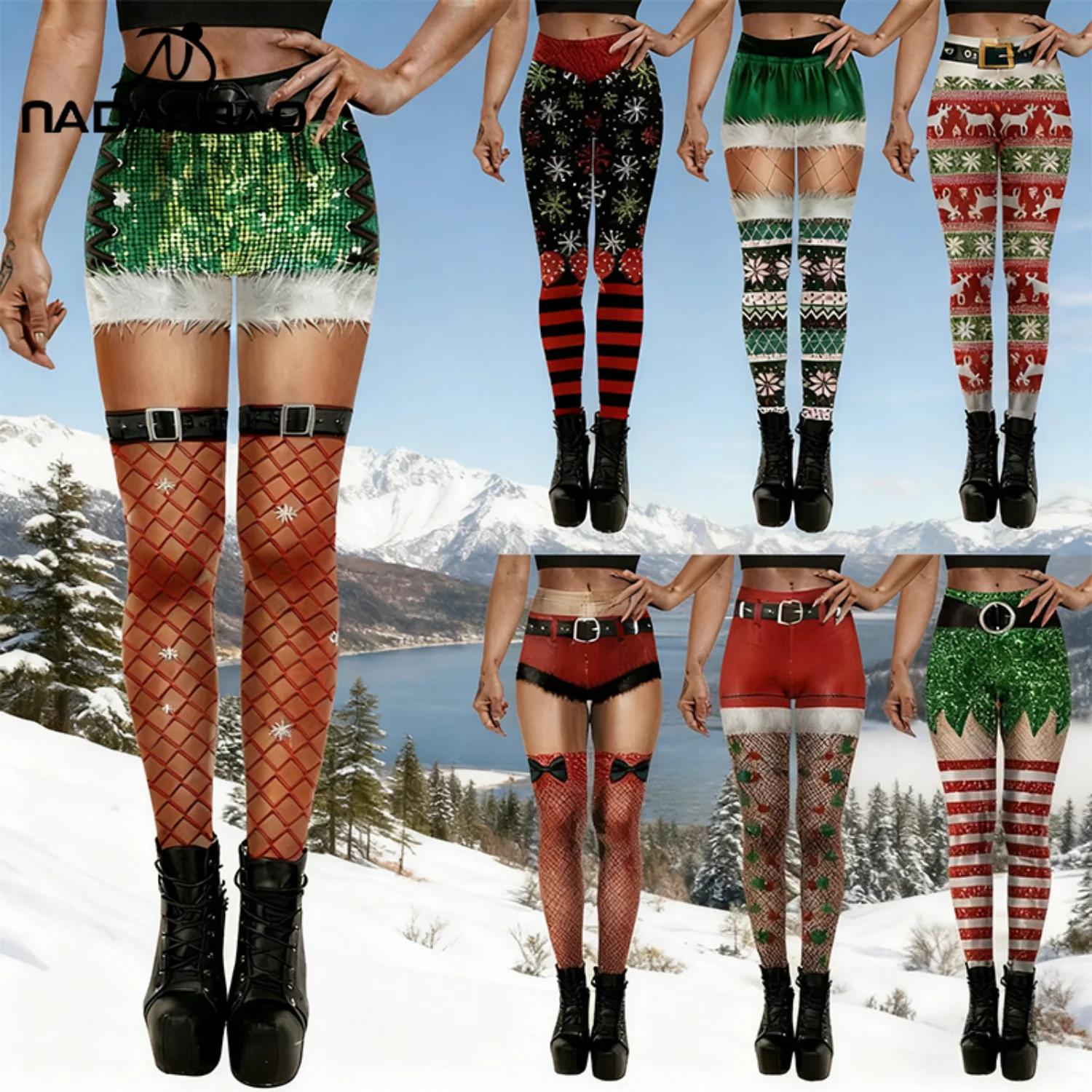 Nadanbao женские рождественские брюки с принтом лося и снежинок, красные, зеленые, забавные рождественские леггинсы, женские сексуальные колготки для йоги, мягкие эластичные брюки
Nadanbao женские рождественские брюки с принтом лося и снежинок, красные, зеленые, забавные рождественские леггинсы, женские сексуальные колготки для йоги, мягкие эластичные брюки