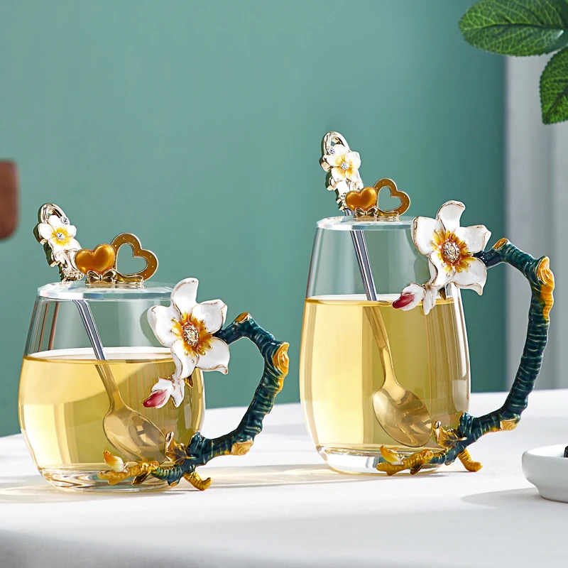 Light Luxury Premium Office Enamel Crystal Glass Girls Office Exquisite Ladies Teacup
Light Luxury Premium Office Enamel Crystal Glass Girls Office Exquisite Ladies Teacup