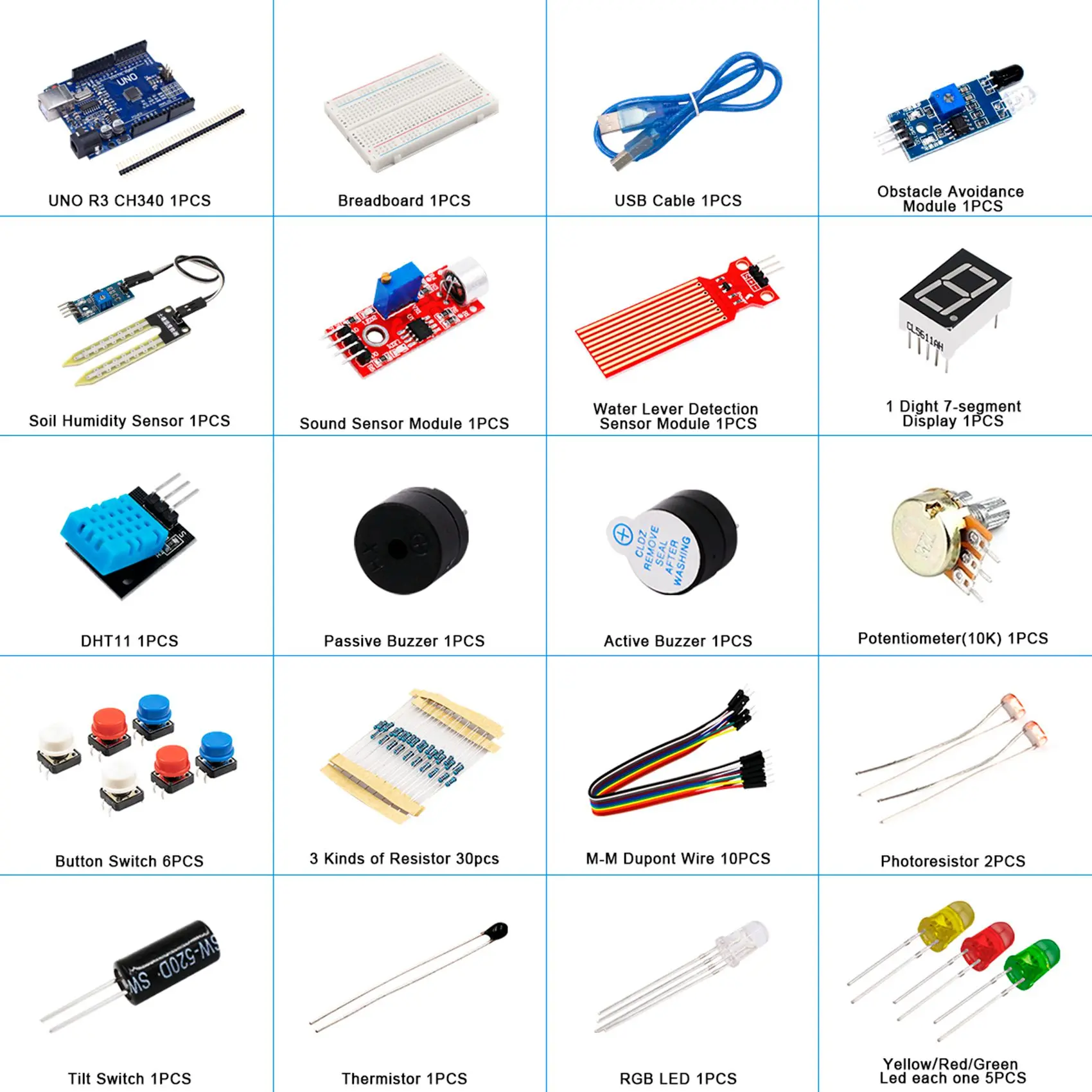 Подходит для Arduino Uno R3, комплект «сделай сам», стартовый комплект конденсатора/моста/макетной платы-A74P
Подходит для Arduino Uno R3, комплект «сделай сам», стартовый комплект конденсатора/моста/макетной платы-A74P