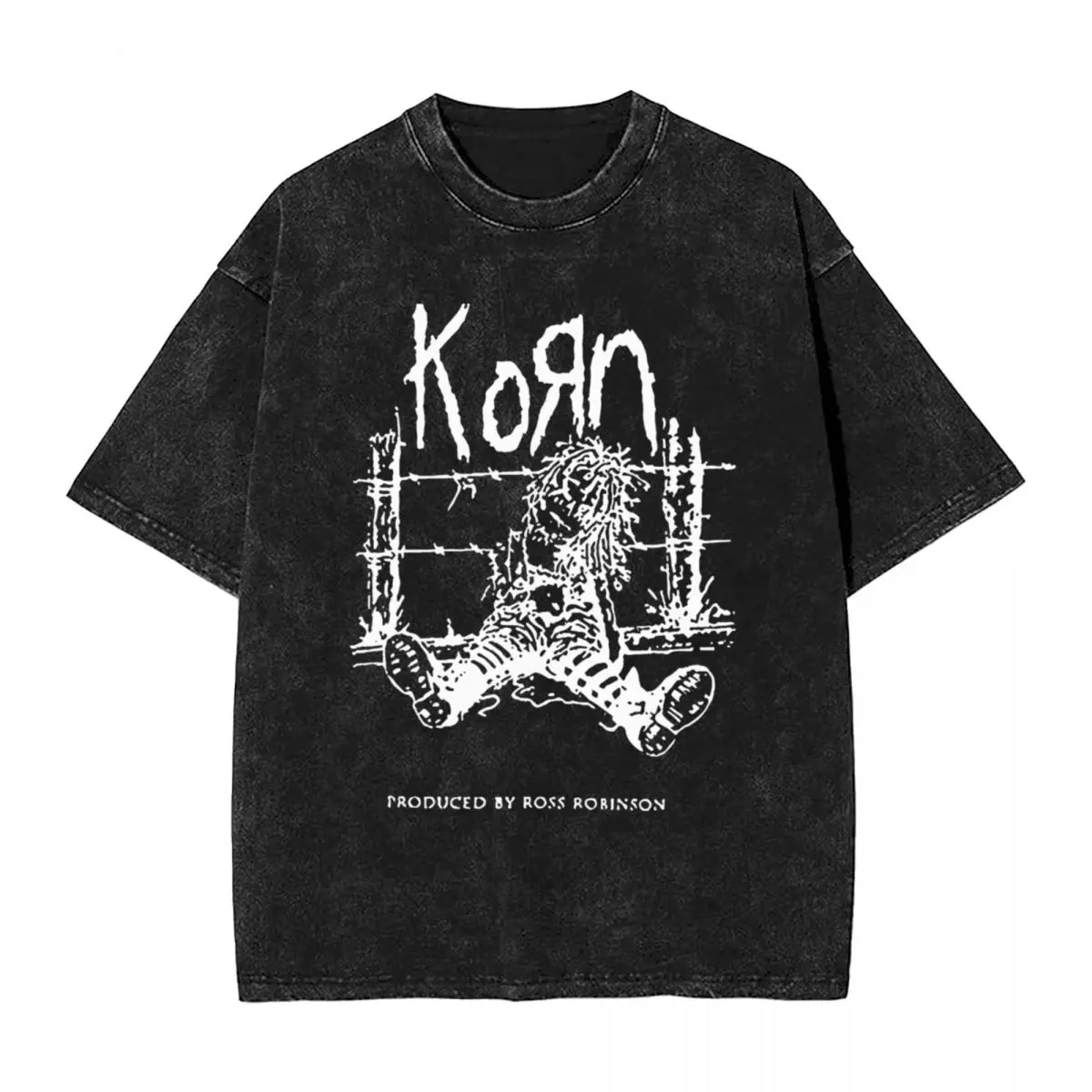 Korn Rock Band Music Hip Hop Washed T Shirts Streetwear Hip Hop T-Shirts Tees Tops for Men Women Short Sleeve Street Summer
Korn Rock Band Music Hip Hop Washed T Shirts Streetwear Hip Hop T-Shirts Tees Tops for Men Women Short Sleeve Street Summer