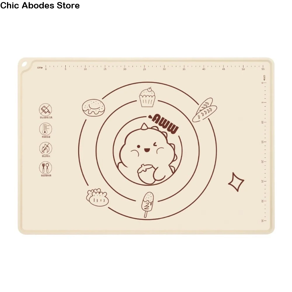 Household Food Grade Kneading Mat Silicone Non-stick Pastry Board Thickened Baking Tools Dough Rolling Pad Dumpling
Household Food Grade Kneading Mat Silicone Non-stick Pastry Board Thickened Baking Tools Dough Rolling Pad Dumpling