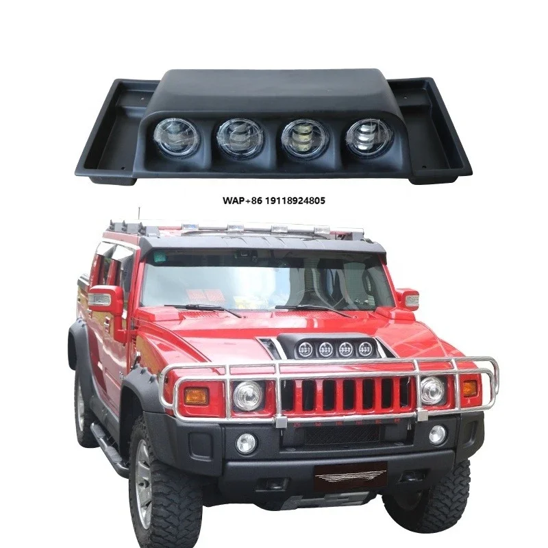 Upgraded Version Fiberglass LED Spotlight Cover Remote Control Hood Scoop for H2 SUV New Retrofit Upgrade
Upgraded Version Fiberglass LED Spotlight Cover Remote Control Hood Scoop for H2 SUV New Retrofit Upgrade