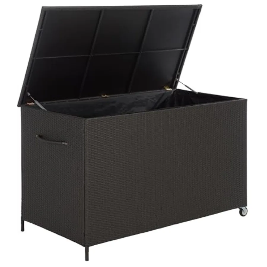 Outdoor Patio Furnie Collection Kent Blk an Storage Chion Box wi Wheels PA904A
Outdoor Patio Furnie Collection Kent Blk an Storage Chion Box wi Wheels PA904A