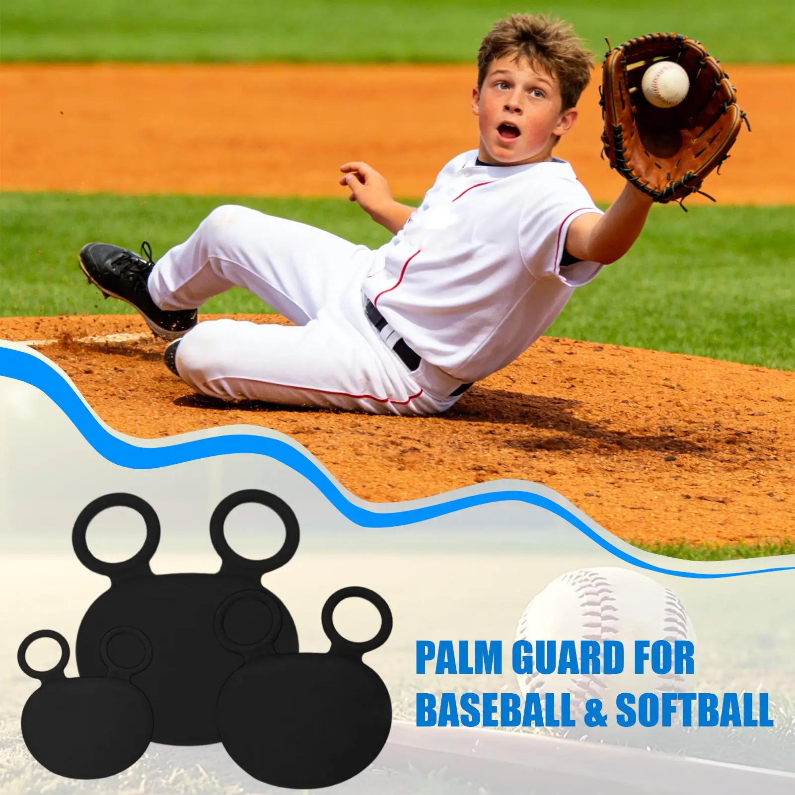 Защита для большого пальца для бейсбола, трехсекционная силиконовая накладка для софтбола, защита для ладоней для бейсбола и софтбола, защита от травм, хоккея
Защита для большого пальца для бейсбола, трехсекционная силиконовая накладка для софтбола, защита для ладоней для бейсбола и софтбола, защита от травм, хоккея