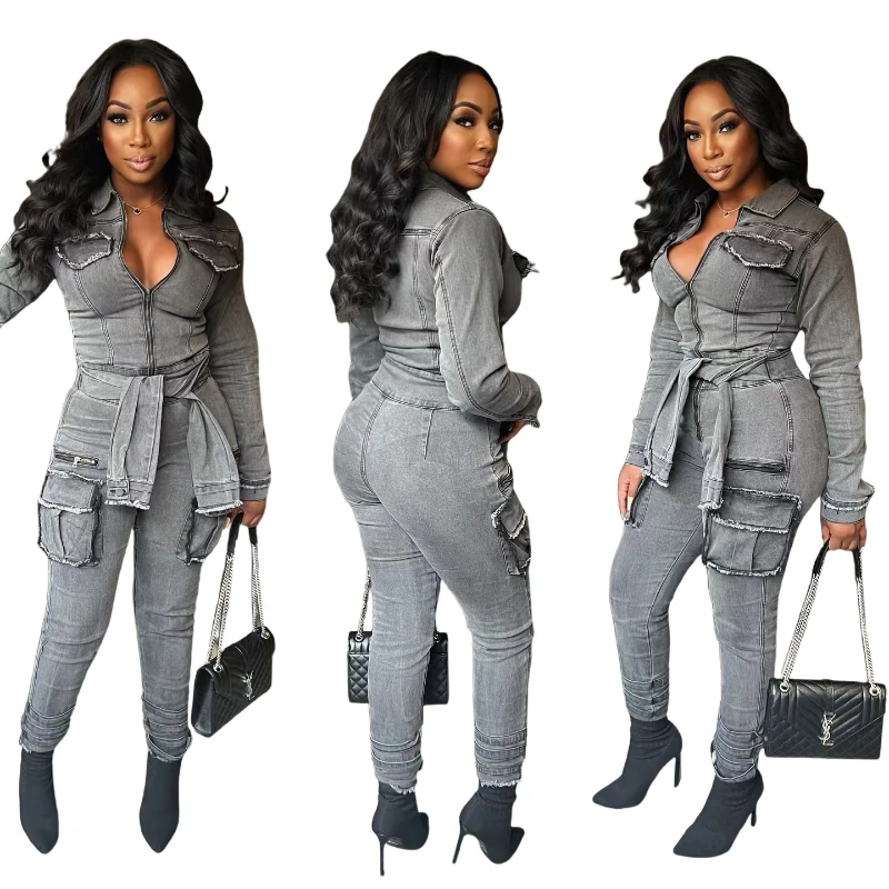 Denim Overalls Women Jumpsuits Lace Up One Piece High Waist Long Pants Mom Jeans Rompers Y2k Slim Fit Party Club Elegant Bodycon
Denim Overalls Women Jumpsuits Lace Up One Piece High Waist Long Pants Mom Jeans Rompers Y2k Slim Fit Party Club Elegant Bodycon