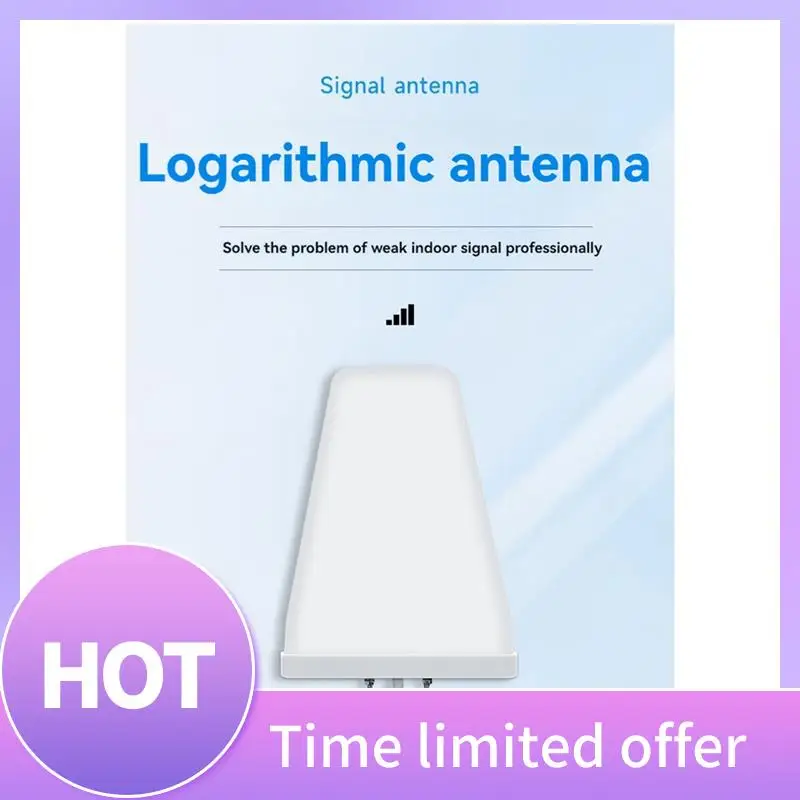ABFN-5G 4G Antenna 700-2700MHZ 10Dbi High Gain Log Periodic Antenna IP65 Waterproof For Outdoor Signal Boost
ABFN-5G 4G Antenna 700-2700MHZ 10Dbi High Gain Log Periodic Antenna IP65 Waterproof For Outdoor Signal Boost