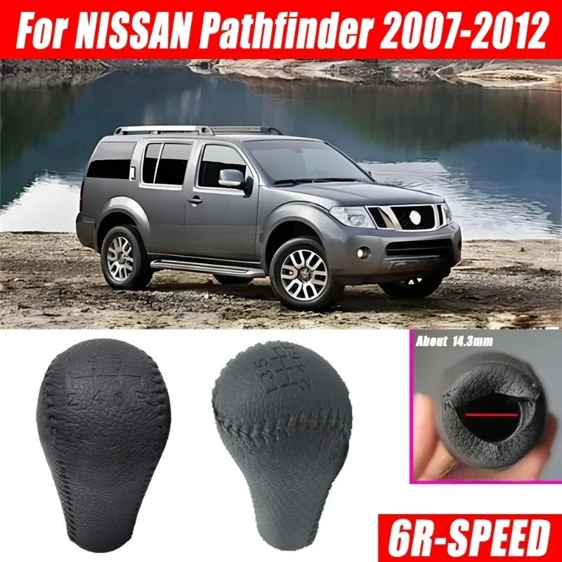 Manual 5/6 Speed Black Gear Shift Knob Handle Lever For NISSAN Navara D40 Frontier Double Cab 2005-2015/Pathfinder R51 2007-2019
Manual 5/6 Speed Black Gear Shift Knob Handle Lever For NISSAN Navara D40 Frontier Double Cab 2005-2015/Pathfinder R51 2007-2019