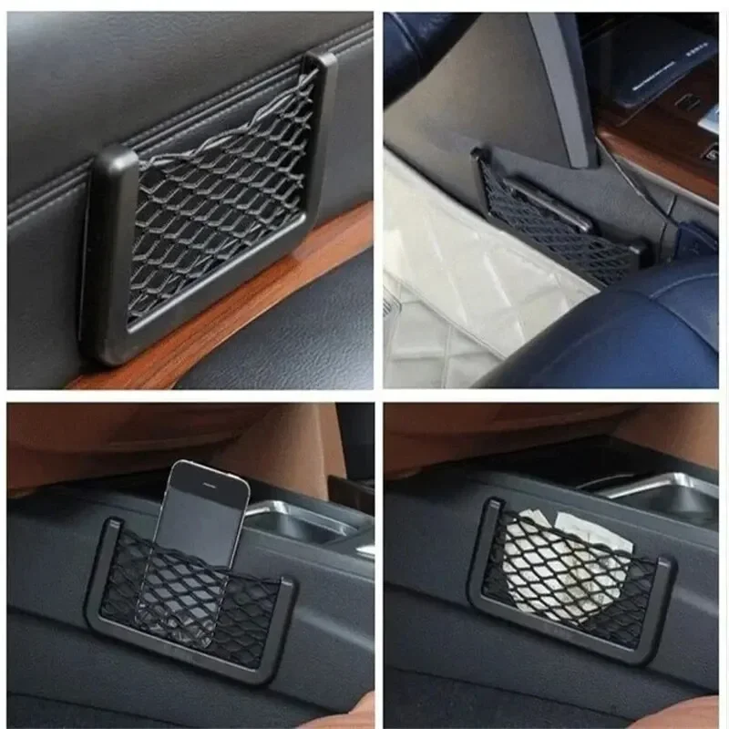 Auto Seat Side Interior Back Sundries Pocket Mesh Storage Bag Phone Net Pocket Holder Car Storage Bag Elastic Flexible Nets
Auto Seat Side Interior Back Sundries Pocket Mesh Storage Bag Phone Net Pocket Holder Car Storage Bag Elastic Flexible Nets