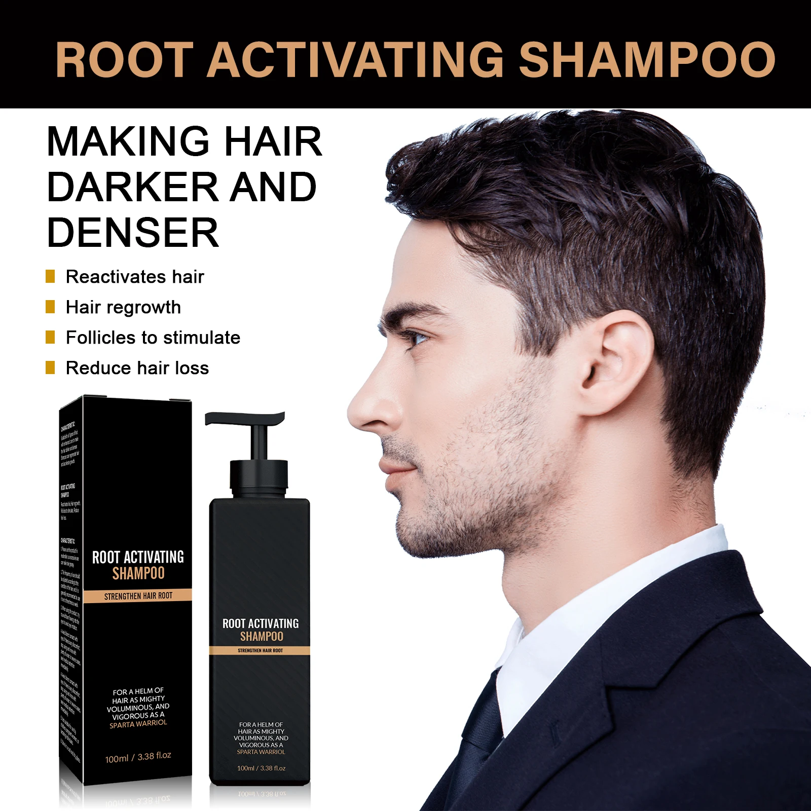 Hair Thickening Shampoo Nourishing Roots Oil Strengthens the Scalp Barrier & Hair Roots Control Gentle Cleansing Anti Thinning
Hair Thickening Shampoo Nourishing Roots Oil Strengthens the Scalp Barrier & Hair Roots Control Gentle Cleansing Anti Thinning