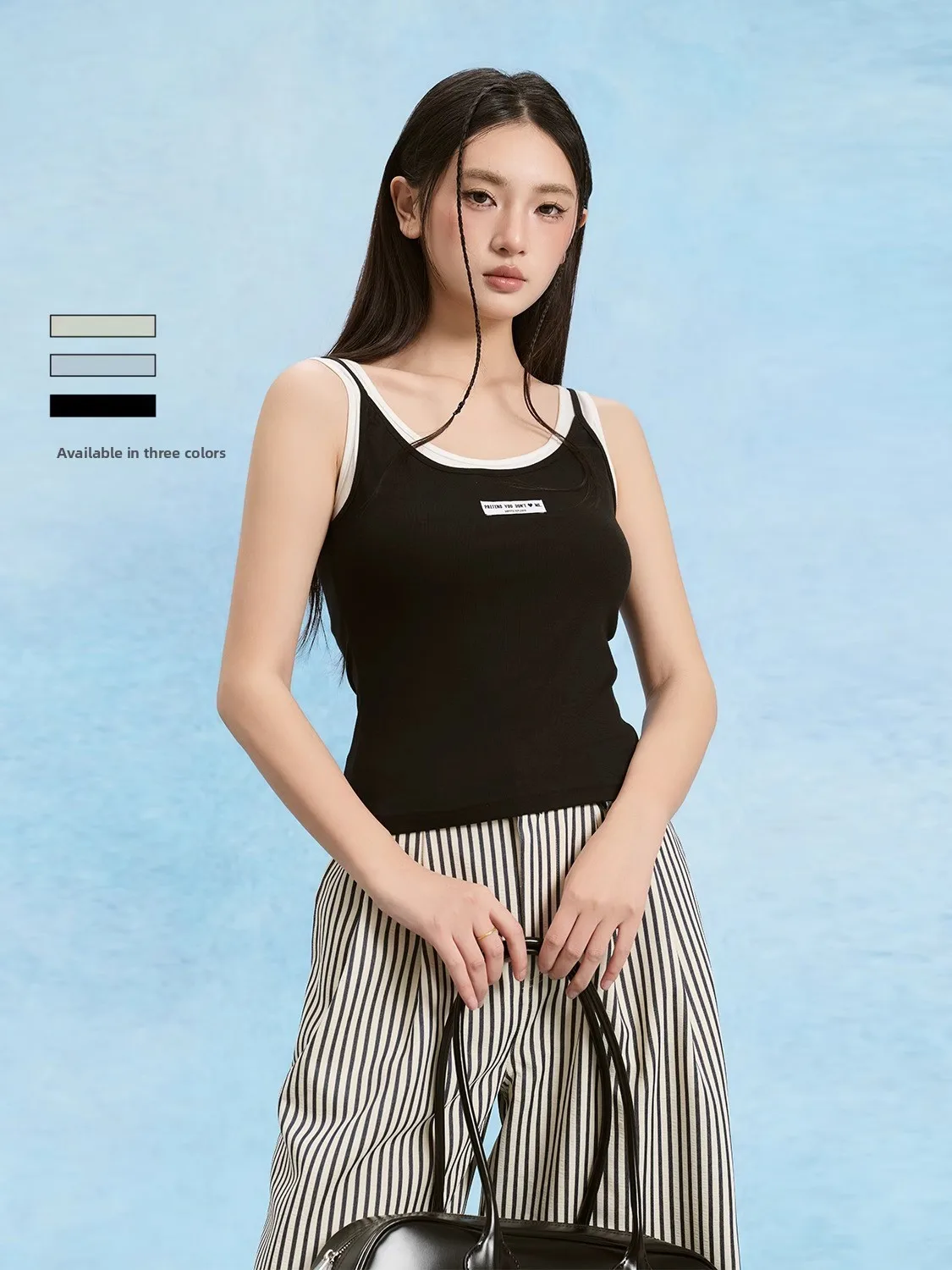 SOFITTE Original Design Slim Fit Knitted Vest Women's Svel Patchwork Color Blo Summer Faion Commute Sle Vest
SOFITTE Original Design Slim Fit Knitted Vest Women's Svel Patchwork Color Blo Summer Faion Commute Sle Vest