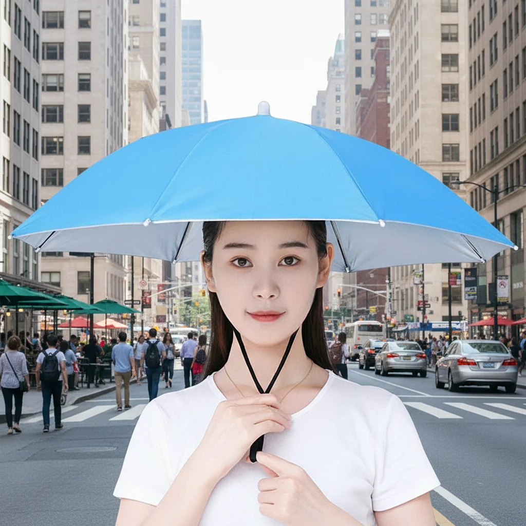 Sunscreen hat, umbrella, large head mounted umbrella, fishing umbrella, fishing hat, outdoor small tool Portable Rain Umbrella
Sunscreen hat, umbrella, large head mounted umbrella, fishing umbrella, fishing hat, outdoor small tool Portable Rain Umbrella