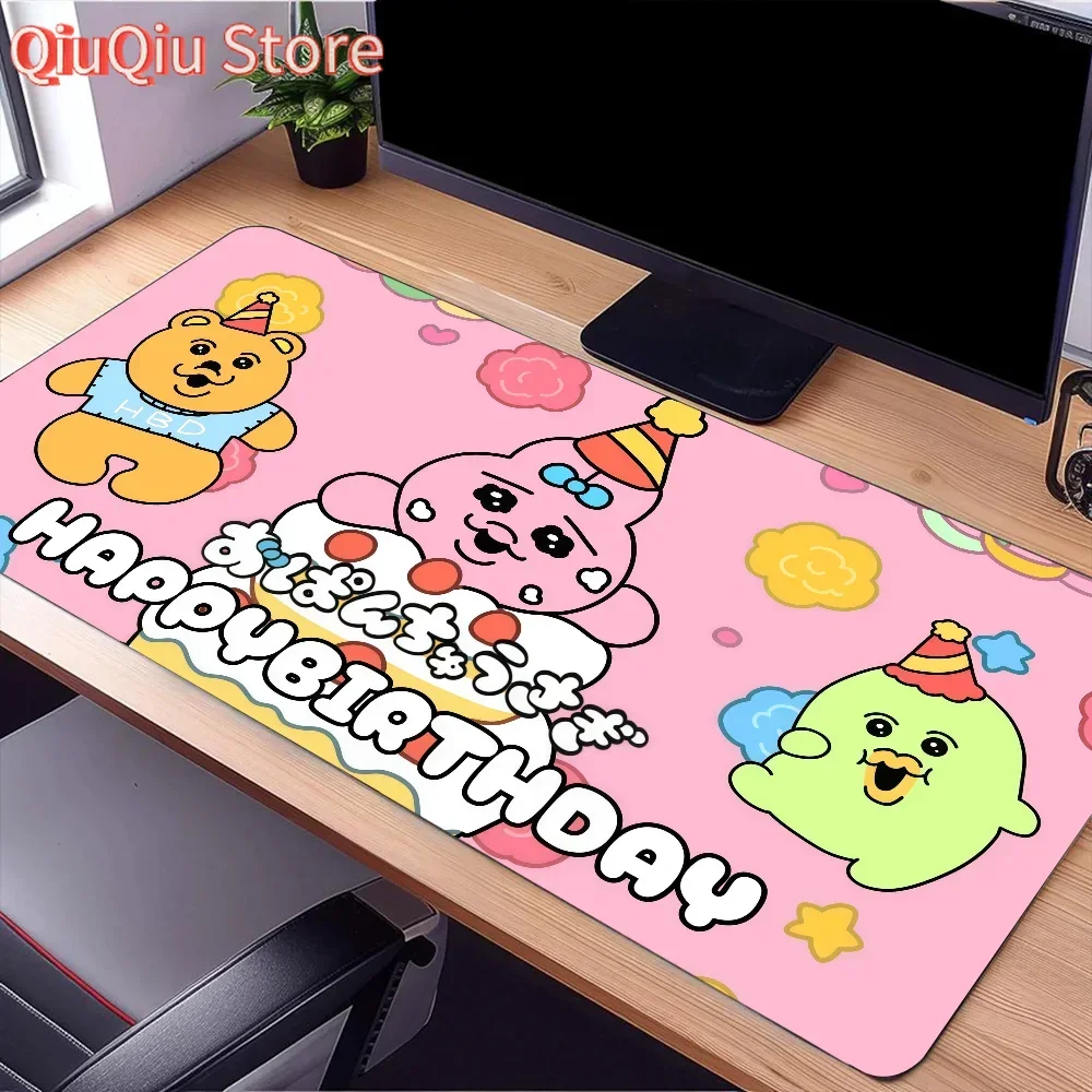 Забавный коврик для мыши Usagi с героями мультфильмов «О-Опанчу», большой настольный коврик для клавиатуры, эргономичный офисный резиновый ПК, нескользящий, с защитой от мелочи, домашний заказ
Забавный коврик для мыши Usagi с героями мультфильмов «О-Опанчу», большой настольный коврик для клавиатуры, эргономичный офисный резиновый ПК, нескользящий, с защитой от мелочи, домашний заказ