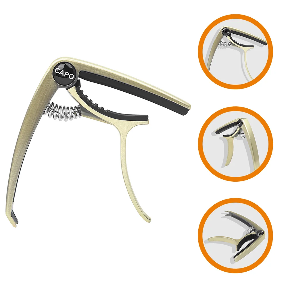 Guitar Capo Capo for Acoustic Guitar Lightweight Guitar Accessory for Ukulele Classical Acoustic Instruments
Guitar Capo Capo for Acoustic Guitar Lightweight Guitar Accessory for Ukulele Classical Acoustic Instruments
