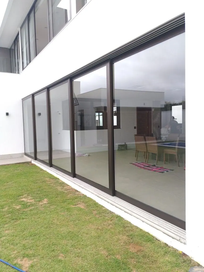 Doors for Home Villa Exterior Double Glazed Patio Sliding Door Aluminium Frame Modern Balcony Home Glass Doors Custom Size Color
Doors for Home Villa Exterior Double Glazed Patio Sliding Door Aluminium Frame Modern Balcony Home Glass Doors Custom Size Color