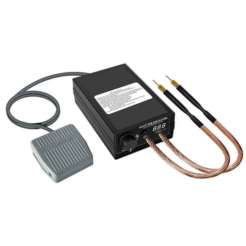 8000W Mini Spot Welder DIY Kit Portable Spot Welding Pen 18650 Battery Pack Welding Tool with 0.15mm Nickel Strip
8000W Mini Spot Welder DIY Kit Portable Spot Welding Pen 18650 Battery Pack Welding Tool with 0.15mm Nickel Strip
