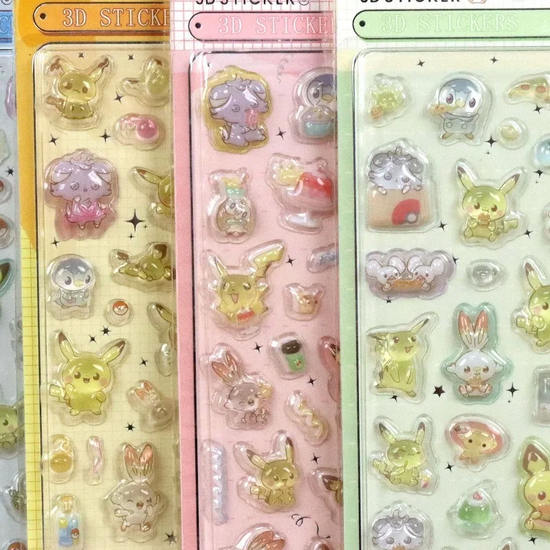 Pokémon Relief Stickers Cute Cartoon Exquisite 3D Diy Journal Sticker New Fashion Exquisite Phone Case Ornament New Gifts
Pokémon Relief Stickers Cute Cartoon Exquisite 3D Diy Journal Sticker New Fashion Exquisite Phone Case Ornament New Gifts