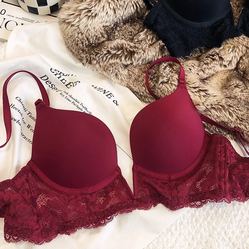 New HotbraSexy DeepVLarge Backless Seamless Bra for Women, Thin Style, Push-Up, Anti-Sagging, Lace Bra0519
New HotbraSexy DeepVLarge Backless Seamless Bra for Women, Thin Style, Push-Up, Anti-Sagging, Lace Bra0519