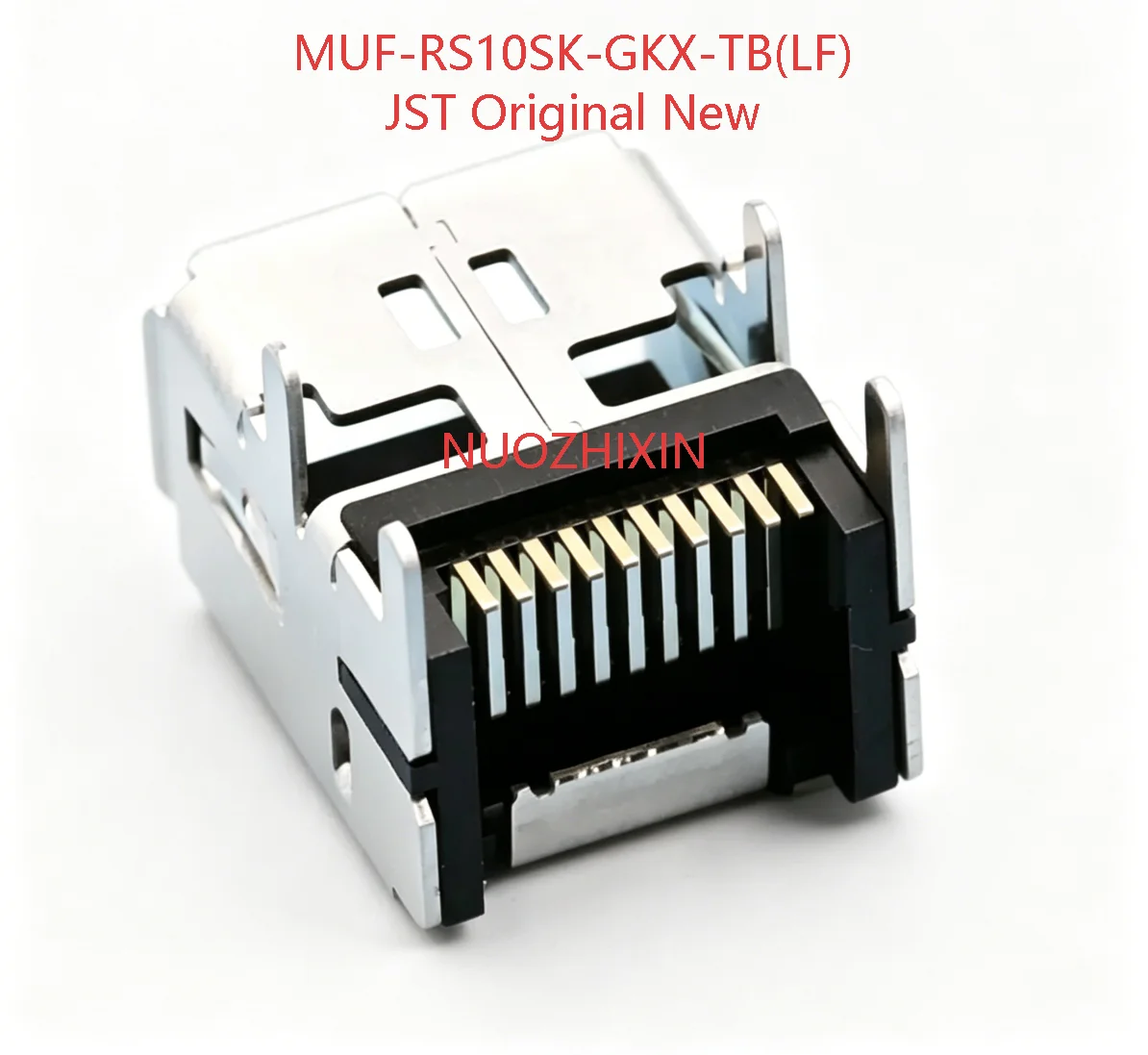 MUF-RS10SK-GKX-TB(LF) JST 10P 0.8mm Pitch Shielded Interface Connector Right Angle Through Hole Receptacle MUF-RS10SK-GKX-TB LF
MUF-RS10SK-GKX-TB(LF) JST 10P 0.8mm Pitch Shielded Interface Connector Right Angle Through Hole Receptacle MUF-RS10SK-GKX-TB LF