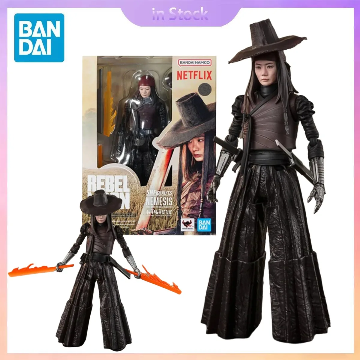 Original Bandai Genuine In Stock SHF Nemesis Rebel Moon - Part One: A Child of Fire Anime Collection Action Figure Model Kits
Original Bandai Genuine In Stock SHF Nemesis Rebel Moon - Part One: A Child of Fire Anime Collection Action Figure Model Kits
