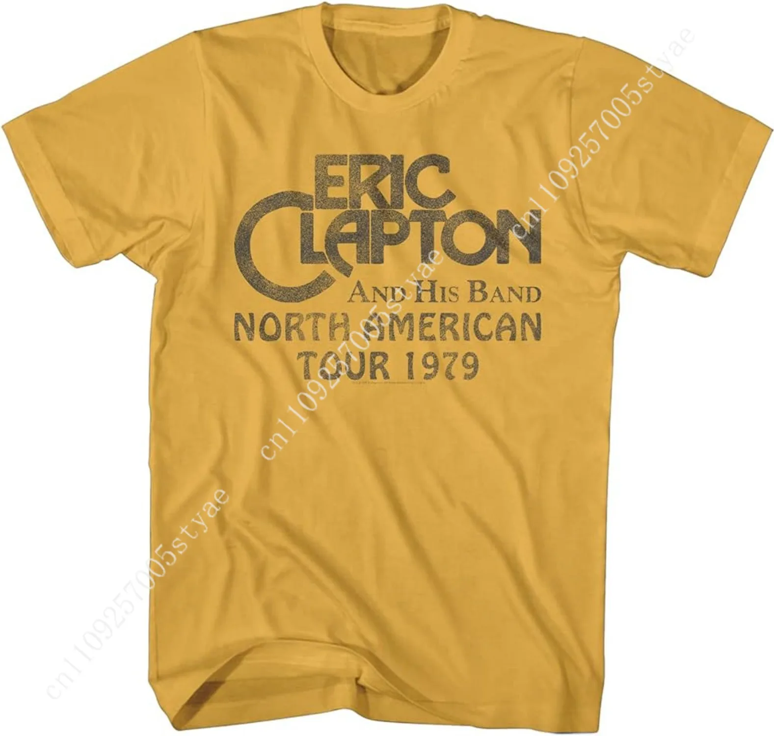 Eric Clapton and His Band North American Tour '79 Adult Short Sleeve T-Shirt Tee
Eric Clapton and His Band North American Tour '79 Adult Short Sleeve T-Shirt Tee