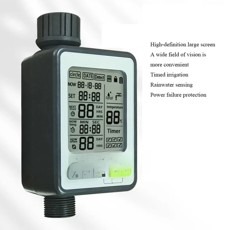 Automatic controller lawn sprinkler watering tool garden irrigation system timer digital programmable garden lawn faucet
Automatic controller lawn sprinkler watering tool garden irrigation system timer digital programmable garden lawn faucet