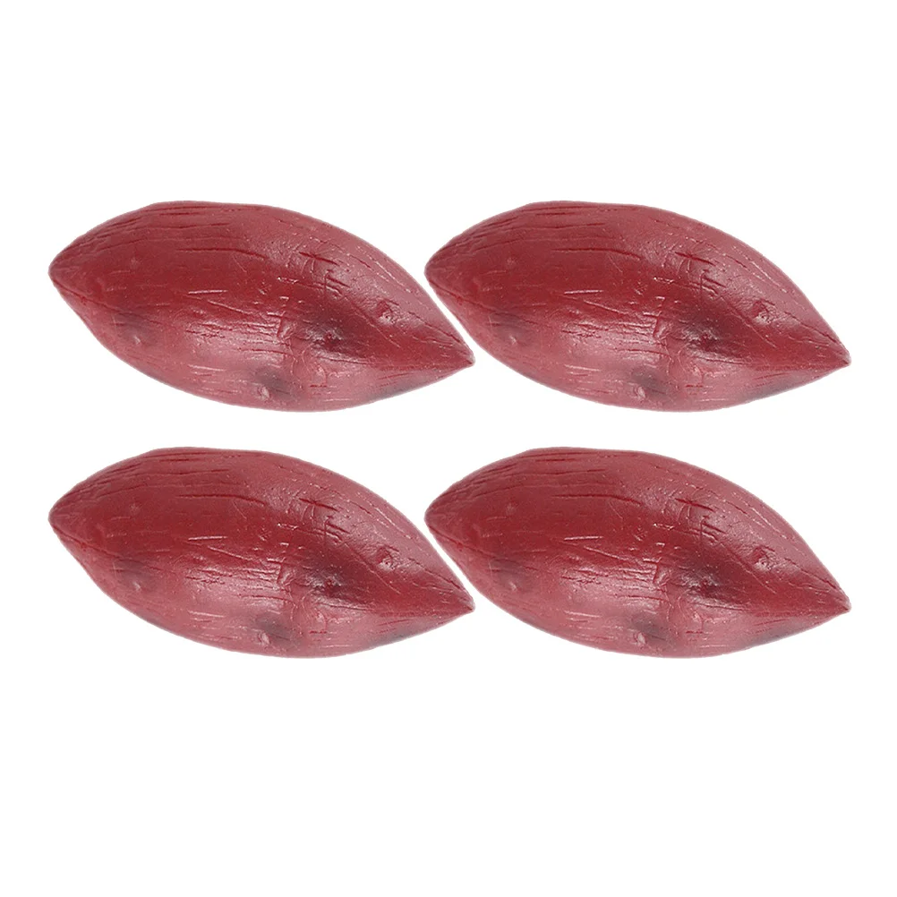 4Pcs Artificial Sweet Potato Lifelike Resin Vegetable Fake Sweet Potato Showcase Display Props Table Home Decor Basket
4Pcs Artificial Sweet Potato Lifelike Resin Vegetable Fake Sweet Potato Showcase Display Props Table Home Decor Basket