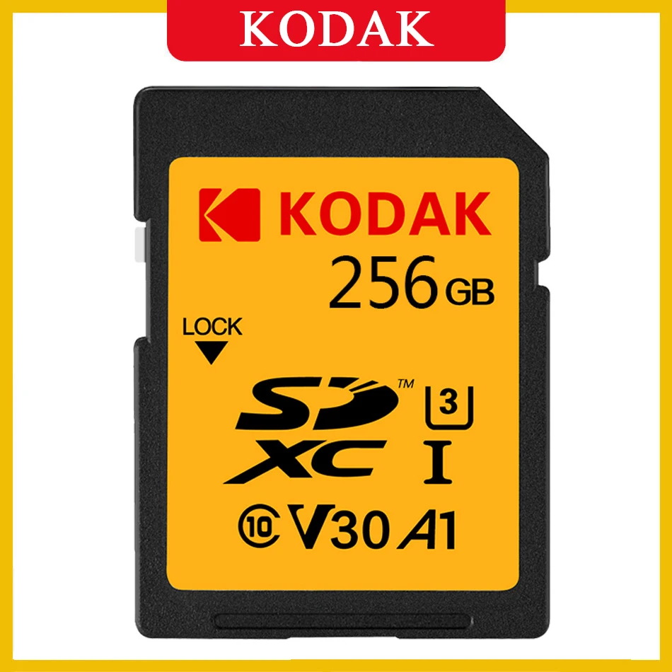 KODAK Memory SD Card 64GB for Digital Camera SLR 4K SDXC SDHC Class10 V30 100MB/s UHS-I HD High Speed Card 128GB 256GB 512GB
KODAK Memory SD Card 64GB for Digital Camera SLR 4K SDXC SDHC Class10 V30 100MB/s UHS-I HD High Speed Card 128GB 256GB 512GB