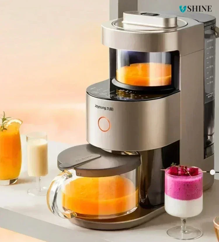 New Soymilk Machine - Multifunctional. Automatic, Cleaning-Free. Home Desktop. Mute Intelligent Cooking Machine.
New Soymilk Machine - Multifunctional. Automatic, Cleaning-Free. Home Desktop. Mute Intelligent Cooking Machine.