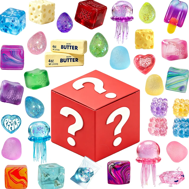 Slow-Rebound "Surprise" Blind Box — The Ultimate Stress-Relief Gadget: A Soft, Elastic, Everyday Decompression Toy
Slow-Rebound "Surprise" Blind Box — The Ultimate Stress-Relief Gadget: A Soft, Elastic, Everyday Decompression Toy