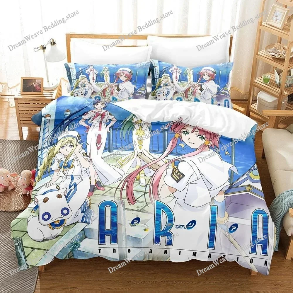 New Aria Bedding Set Single Twin Full Queen King Size Bed Set Adult Kid Bedroom Duvet Cover Sets 3D Print Anime Bed Sheet Set963
New Aria Bedding Set Single Twin Full Queen King Size Bed Set Adult Kid Bedroom Duvet Cover Sets 3D Print Anime Bed Sheet Set963