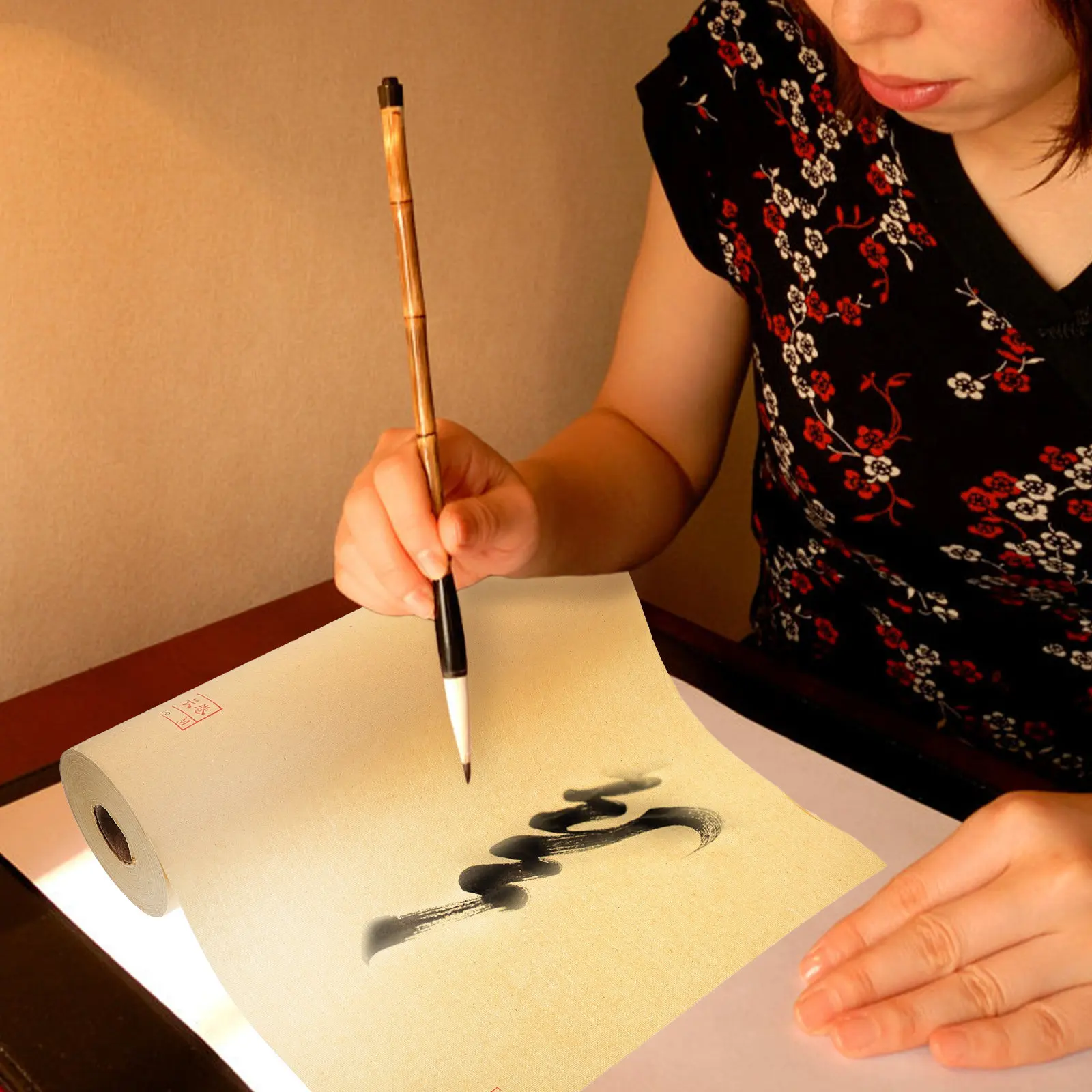 1 Roll Authentic Maobian Paper Thickened Traditional Chinese Calligraphy Paper for Beginners Students Artists Home Office School
1 Roll Authentic Maobian Paper Thickened Traditional Chinese Calligraphy Paper for Beginners Students Artists Home Office School