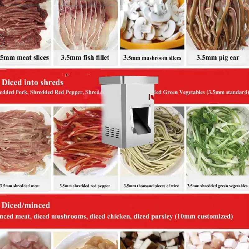 Multifunctional Vertical Meat Slicer Large Meat Cutting Machine Automatic Kitchen Removable Knife Set Meat Cutter
Multifunctional Vertical Meat Slicer Large Meat Cutting Machine Automatic Kitchen Removable Knife Set Meat Cutter