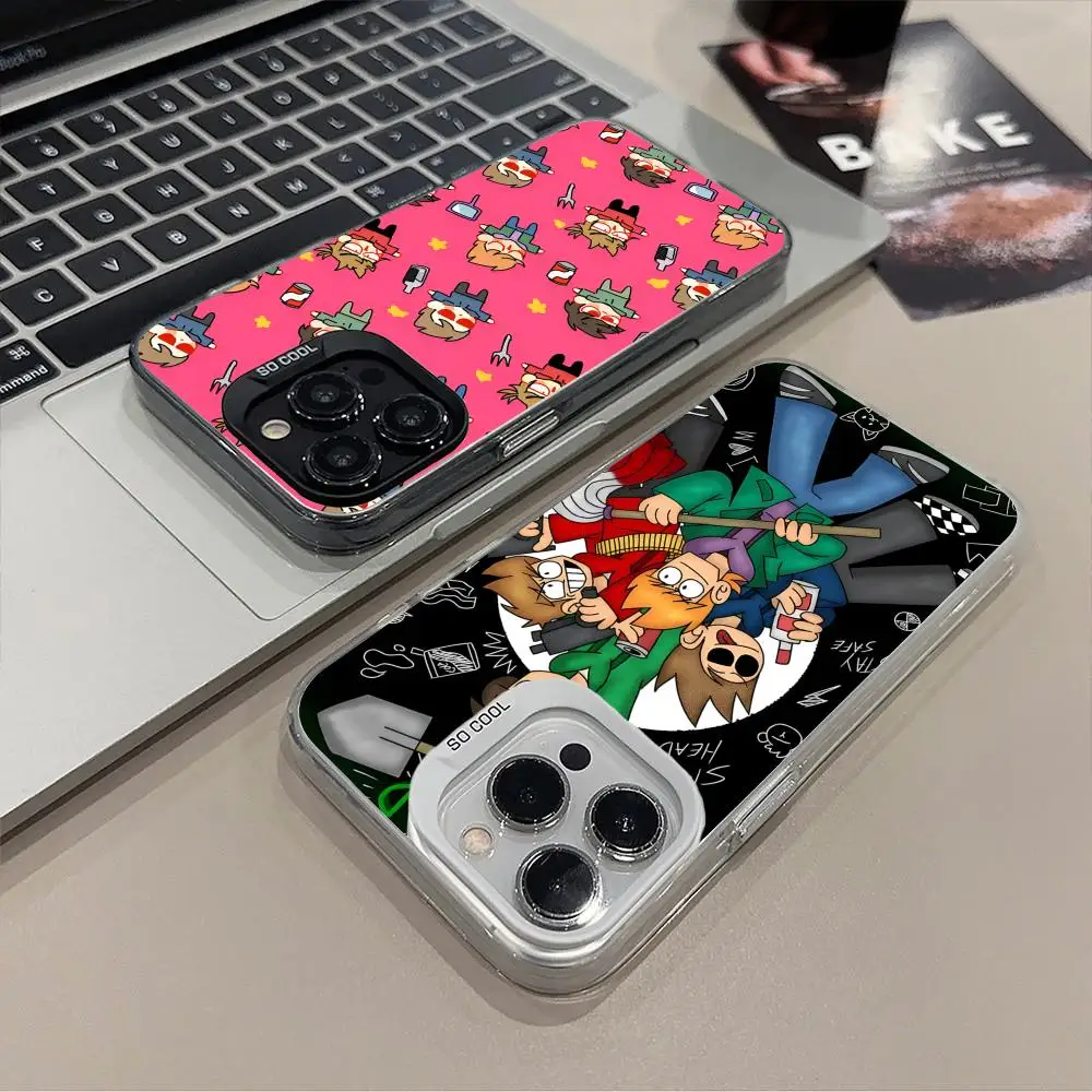 Чехол для мобильного телефона с изображением аниме Eddsworlds для iPhone 17, 16, 15, 14, 13, 12, 11 X XR XS 8 7 Air Pro Max Plus, полупрозрачный цветной чехол
Чехол для мобильного телефона с изображением аниме Eddsworlds для iPhone 17, 16, 15, 14, 13, 12, 11 X XR XS 8 7 Air Pro Max Plus, полупрозрачный цветной чехол