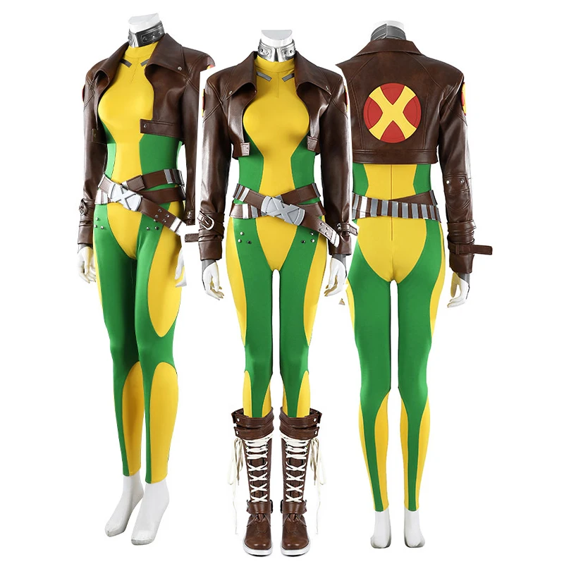 Rogue Game Rivals Cosplay Costume, Women Fantasy Jumpsuit Jacket Bodysuit, Anime Movie X-97 Roleplay Halloween Carnival Party
Rogue Game Rivals Cosplay Costume, Women Fantasy Jumpsuit Jacket Bodysuit, Anime Movie X-97 Roleplay Halloween Carnival Party