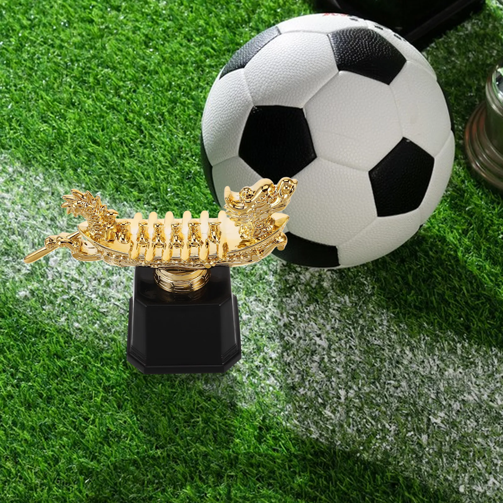 Gold Plastic Dragon Boat Trophy Cup Winner Award for Rowing Competition Sports Tournament Celebrations Prize
Gold Plastic Dragon Boat Trophy Cup Winner Award for Rowing Competition Sports Tournament Celebrations Prize