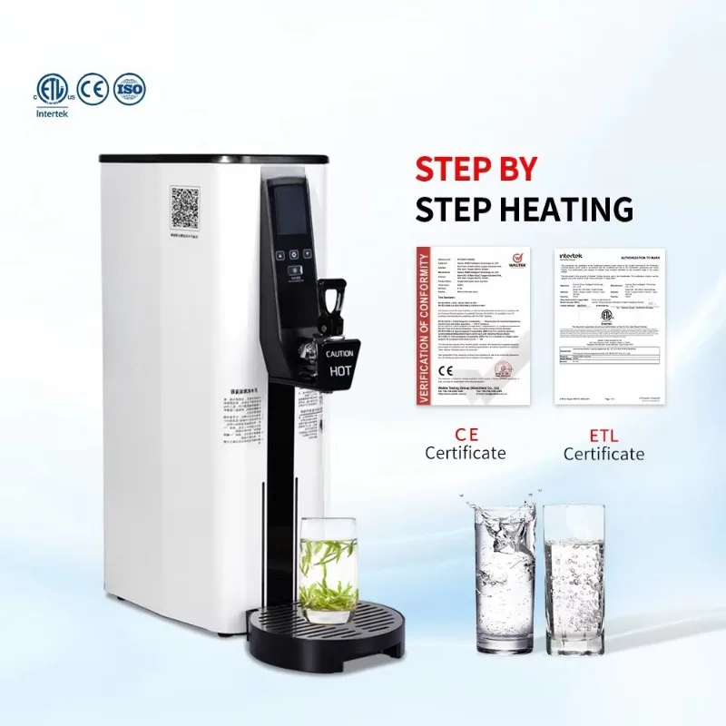 Stainless Steel 15L Water Boiler Machine Large Capacity Portable Hot Water Dispenser for Coffee Boba Tea Shop
Stainless Steel 15L Water Boiler Machine Large Capacity Portable Hot Water Dispenser for Coffee Boba Tea Shop