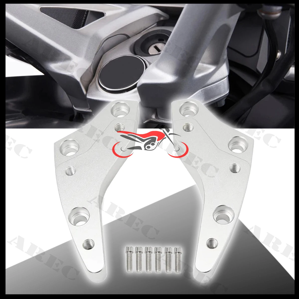 K 1600 GT L 1600GT GTL мотоциклетные 18 мм серебристые стойки руля из сплава с ЧПУ, адаптеры для высоты для BMW K1600GT K1600GTL 2012-2019
K 1600 GT L 1600GT GTL мотоциклетные 18 мм серебристые стойки руля из сплава с ЧПУ, адаптеры для высоты для BMW K1600GT K1600GTL 2012-2019