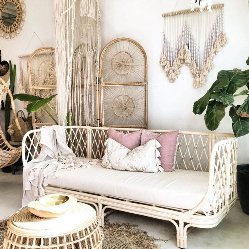 Japanese ins rattan sofa small apartment simple living room lazy bed and breakfast inn household double three real rattan chair
Japanese ins rattan sofa small apartment simple living room lazy bed and breakfast inn household double three real rattan chair