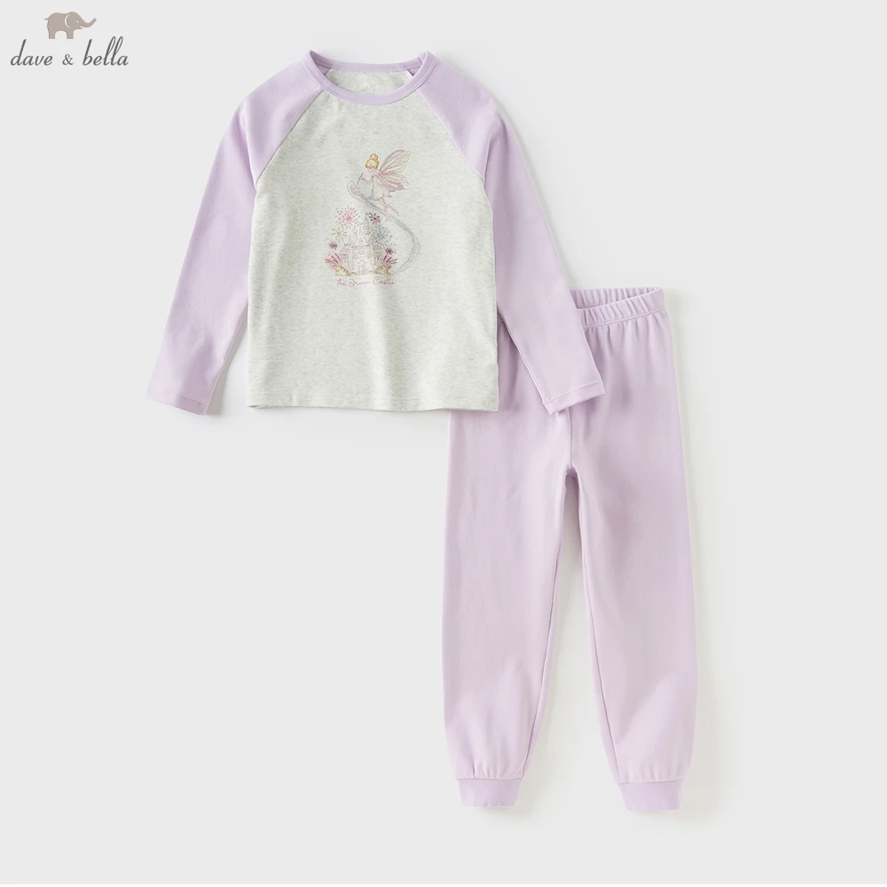 Dave Bella Girls Autumn Winter Pajama Set Children's Cotton Homesuits 2pcs Long Sleeve Top+Pant Home Wear Set DK4253419
Dave Bella Girls Autumn Winter Pajama Set Children's Cotton Homesuits 2pcs Long Sleeve Top+Pant Home Wear Set DK4253419