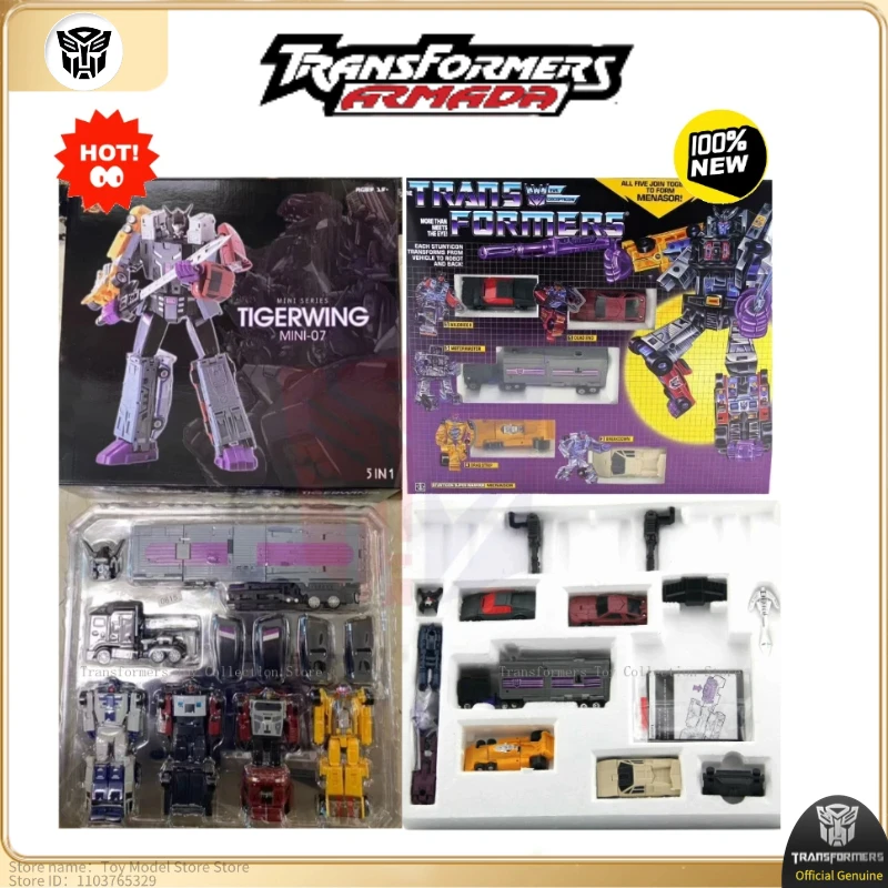 Brand New Original Stock Transformer Mini-07 G1 Menasor Ko Movie Anime Character Figurine Car Model Toy Collection Birthday Gift
Brand New Original Stock Transformer Mini-07 G1 Menasor Ko Movie Anime Character Figurine Car Model Toy Collection Birthday Gift