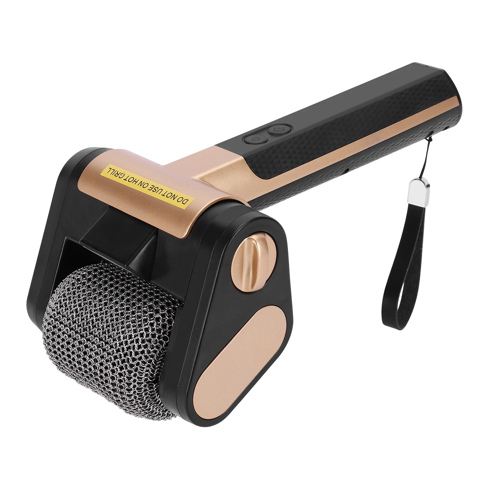 Bristle-Free Spinning Grill Brush Electric Rechargeable BBQ Grill Brush with 350 RPM Stainless Roller Grill Cleaning Brush
Bristle-Free Spinning Grill Brush Electric Rechargeable BBQ Grill Brush with 350 RPM Stainless Roller Grill Cleaning Brush