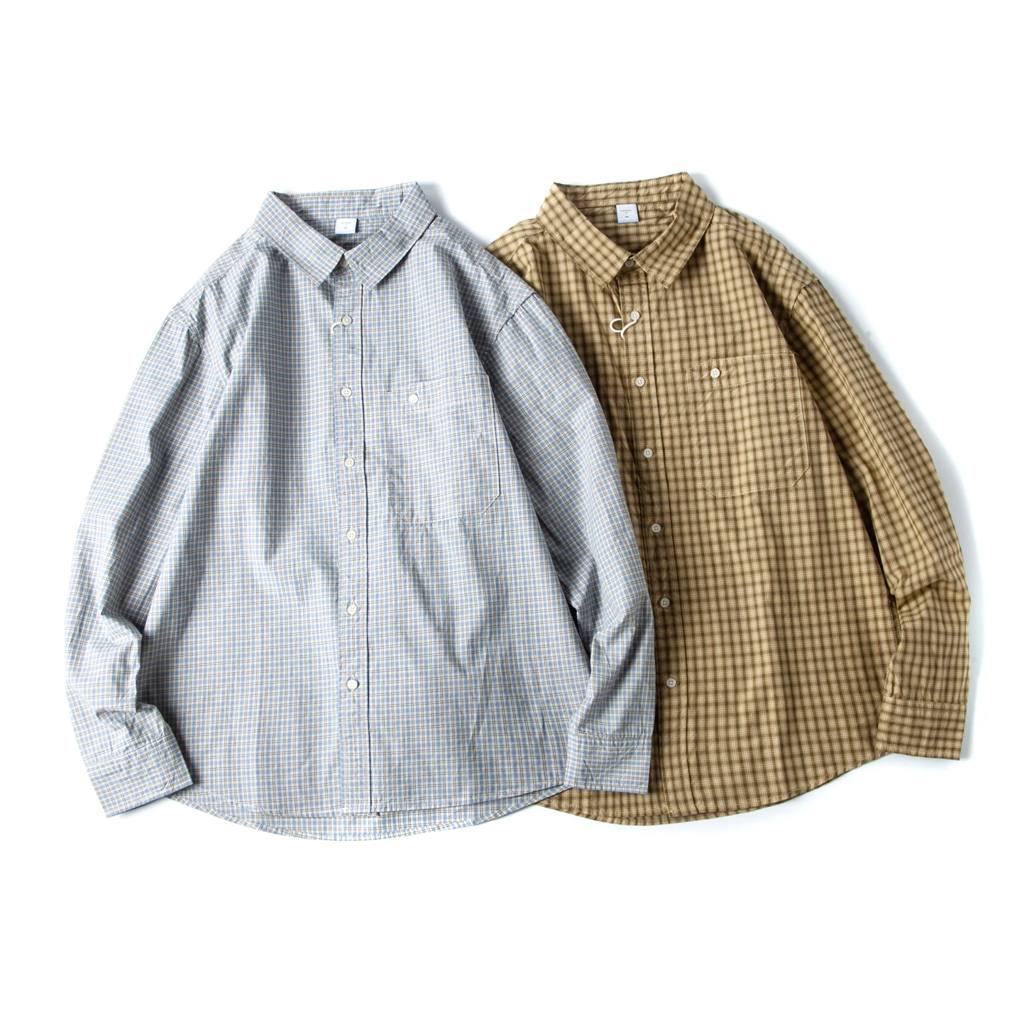 Retro Japanese Sle Long Sve irt Pure Cotton Loose Fit Men's Outerwear Autumn Season Plaid Pattern Casual Wear
Retro Japanese Sle Long Sve irt Pure Cotton Loose Fit Men's Outerwear Autumn Season Plaid Pattern Casual Wear