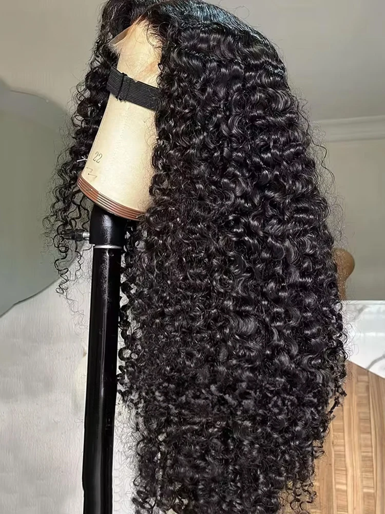300 Density HD 13x6 Transparent Deep Wave Lace Frontal Wigs 40 46 Inch Water Curly 13x4 360 Lace Front Human Hair Wigs For Women
300 Density HD 13x6 Transparent Deep Wave Lace Frontal Wigs 40 46 Inch Water Curly 13x4 360 Lace Front Human Hair Wigs For Women