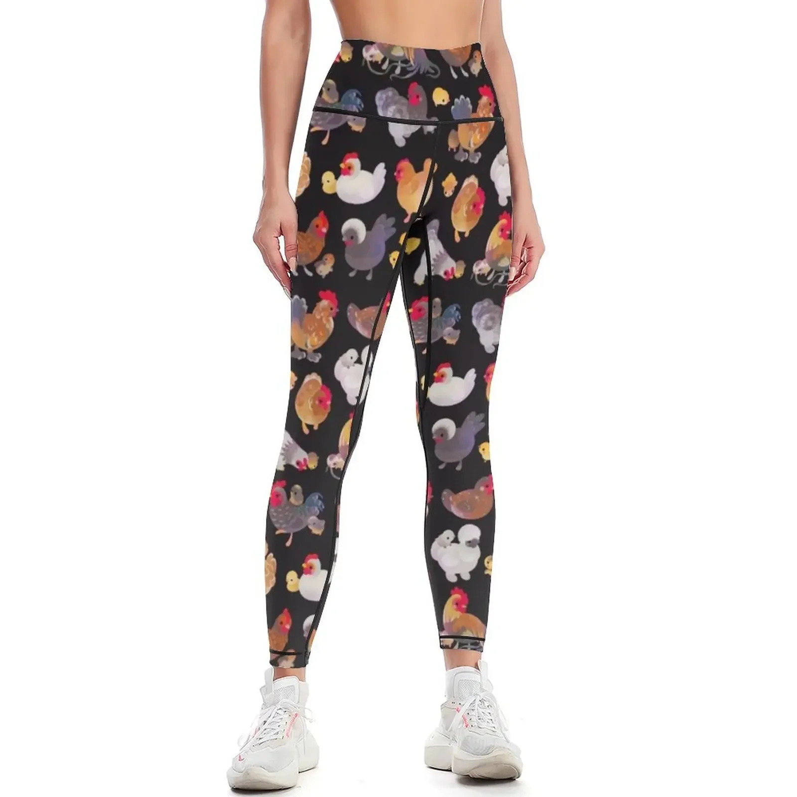 Chicken and Chick - dark Leggings Women's sports Training pants Women's pants sporty woman gym Womens Leggings
Chicken and Chick - dark Leggings Women's sports Training pants Women's pants sporty woman gym Womens Leggings