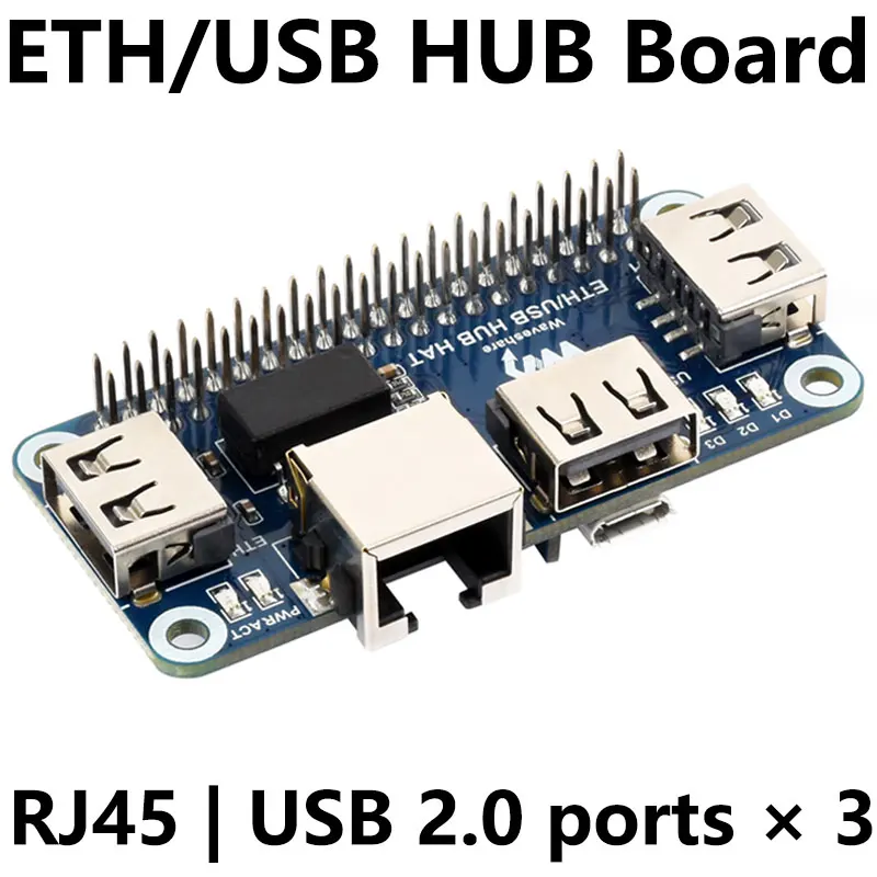 raspberry pi zero W WH Ethernet J45 USB HUB HAT
raspberry pi zero W WH Ethernet J45 USB HUB HAT