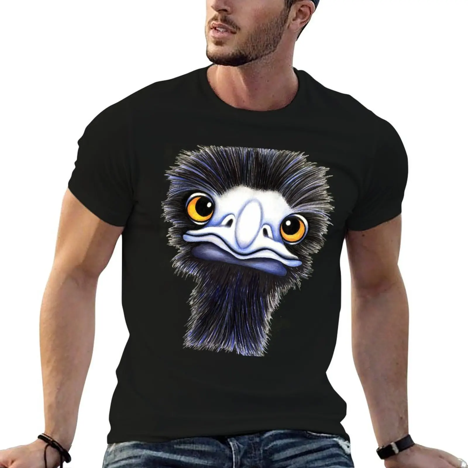 Eddie the Emu T-Shirt t shirt man luxury man t shirt designer cotton t shirts high quality T-shirt
Eddie the Emu T-Shirt t shirt man luxury man t shirt designer cotton t shirts high quality T-shirt