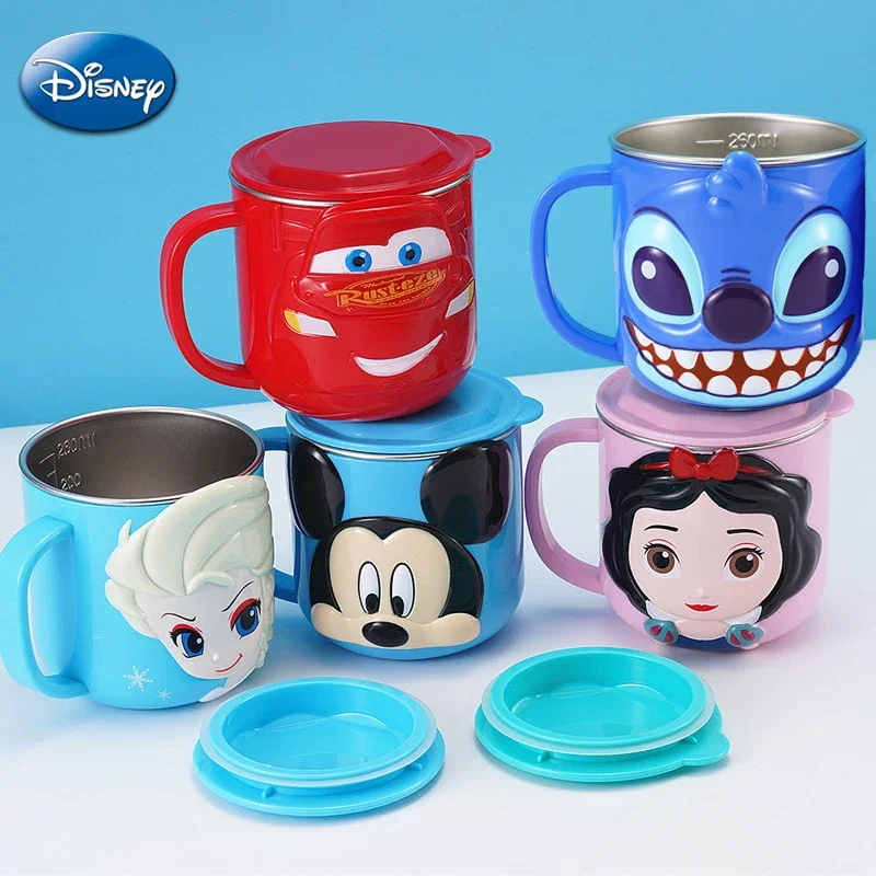Disney Cups Anime Stitch Mickey Mouse Cartoon Milk Cup Mugs 3D Frozen Elsa Stainless Steel Cup Children Drinking Cup Minnie Mug
Disney Cups Anime Stitch Mickey Mouse Cartoon Milk Cup Mugs 3D Frozen Elsa Stainless Steel Cup Children Drinking Cup Minnie Mug