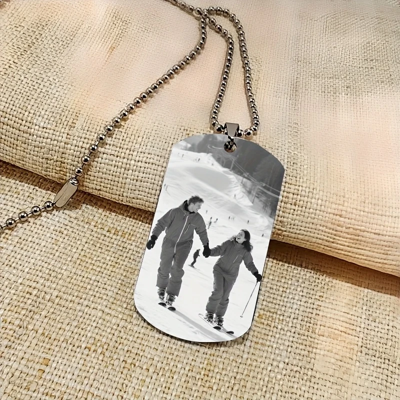 Customizable Laser Engraved Stainless Steel Necklace - Personalized Photo/Text, Durable Body Chain Jewelry for Men
Customizable Laser Engraved Stainless Steel Necklace - Personalized Photo/Text, Durable Body Chain Jewelry for Men