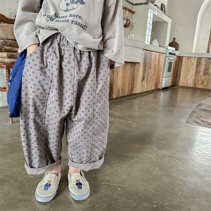 Childrens Pants 2026 Spring New Korean Printed Harun Pants Casual Fashion Daily Western-style Versatile Temperament Wear
Childrens Pants 2026 Spring New Korean Printed Harun Pants Casual Fashion Daily Western-style Versatile Temperament Wear