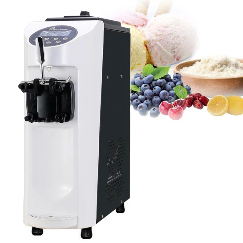 Single Head Soft Ice Cream Machine Stainless Steel Ice Cream Makers Machine Commercial Sweet Cone Vending Machine
Single Head Soft Ice Cream Machine Stainless Steel Ice Cream Makers Machine Commercial Sweet Cone Vending Machine